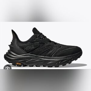 SIZE 8 .5 Hoka WOMEN'S ANACAPA 2LOW  FREEDOM Black Athletic Shoes
